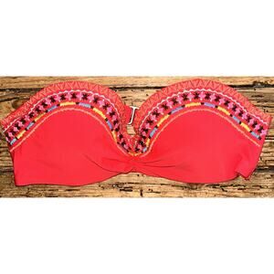 Hollister Women Sz 36B Strapless Push Up Bikini Top NWOT